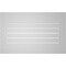 Ekena Millwork Vertical Surface Mount PVC Gable Vent: Functional, w/ 3-1/2"W x 1"P Standard Frame, 38"W x 24"H GVPVE38X2401SF - alternate 2
